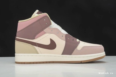Mid 1 Mauve Pony Jordan Dark Smoky SE Air 0907
